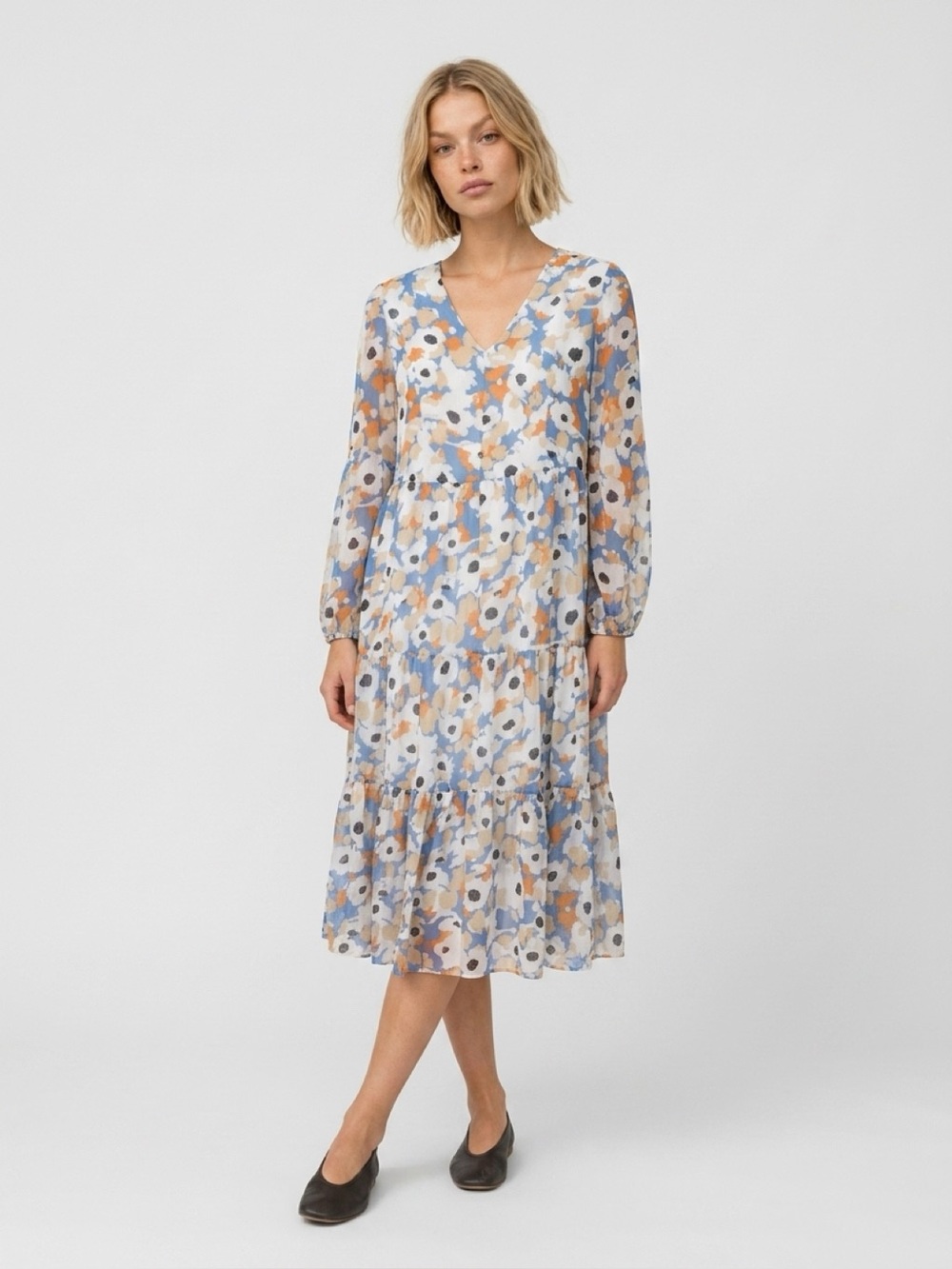 Joie Floral Printed Maxi Dress medium